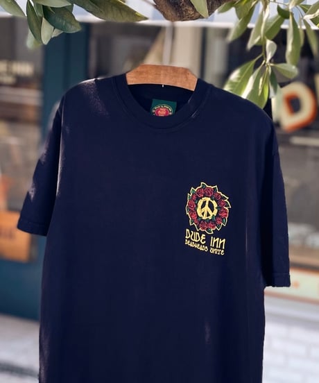 NOTHIN' SHAKIN' CO / DUDE INN　"SKULL & PEACE" T-SHIRTS 《BLACK》