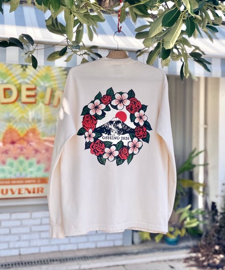 NOTHIN' SHAKIN' CO / DUDE INN 　"WHERE EAST MEETS WEST" LS T-SHIRTS