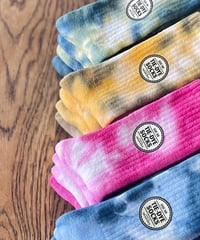 DUDE INN / DEAD DYE　TIEDYE CREW SOCKS 《MARBLE》