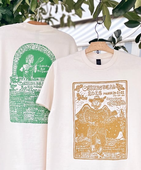 HAJIME MIYAMOTO　"OSHINO DEAD 2026" T-SHIRTS