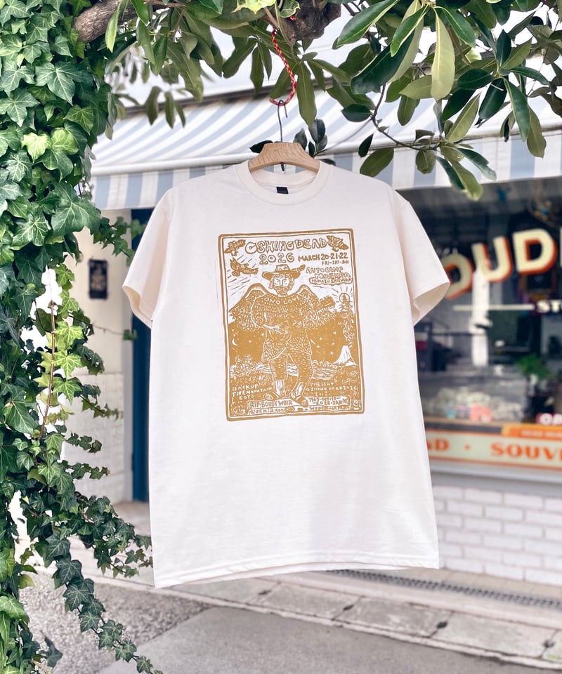 【今期新品】1027 Hard Twisted Bio Tシャツ クリーム HAJIME MIYAMOTO 