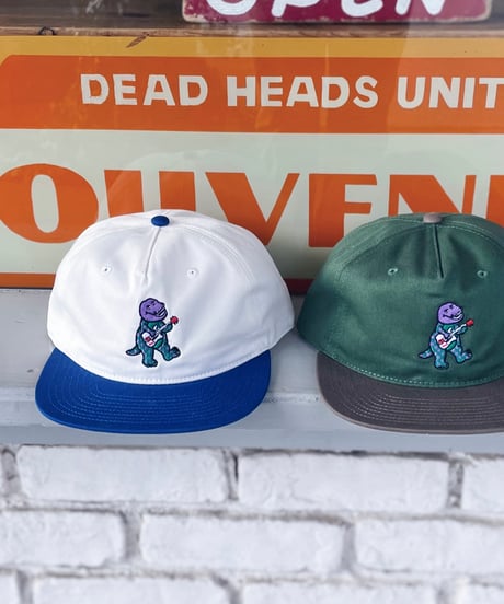 LIONS NYC / DUDE INN　"TRIPPING DINOSAUR" HATS