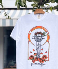 YUSUKE KOMORI / DUDE INN 　"RAMBLE ON ROSE" T-SHIRTS