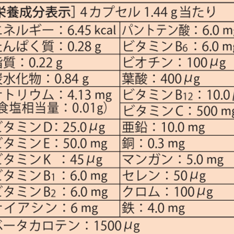 漢方薬剤師監修サプリ「メルシー」basic