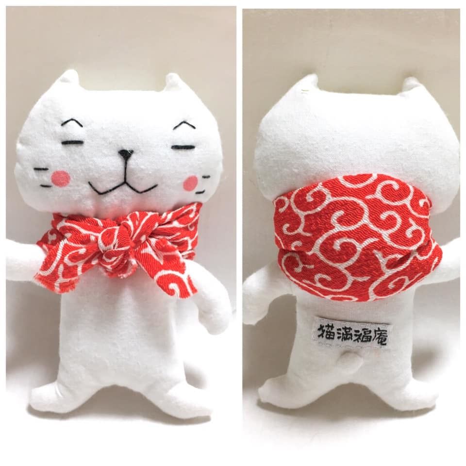 ぬいぐるみ用 風呂敷（唐草） | 猫満福庵 売店