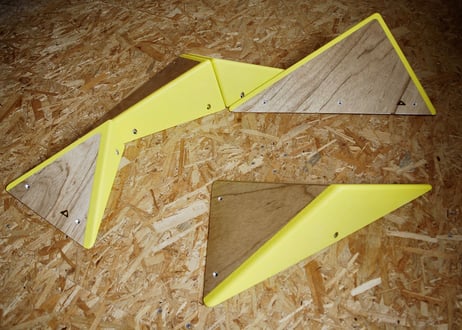 YAMA TECH Climbing. - TRANSASSORT 5 SET - YELLOW