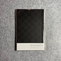 和綴ノート 市松 黒