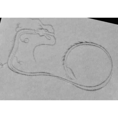 【2024】干支懐紙  辰