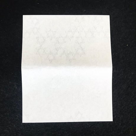 介紙　小　籠目透かし