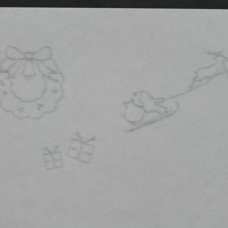 懐紙  クリスマス