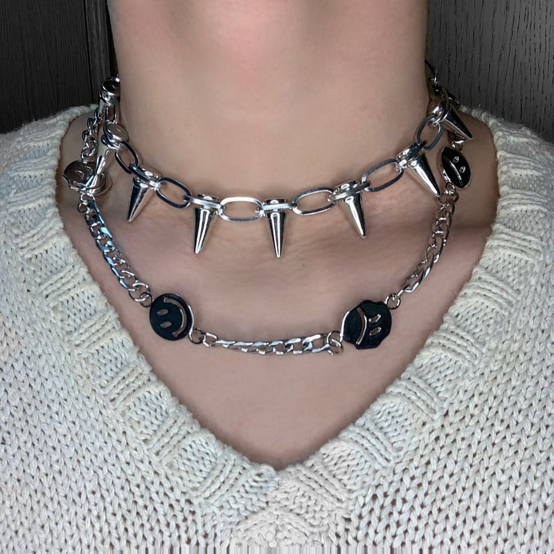トゲトゲで怖いんですけどネックレス | 𝕽𝖊𝖜𝖆𝖗𝖉 𝖋𝖗𝖔𝖒 𝖘𝖎𝖓