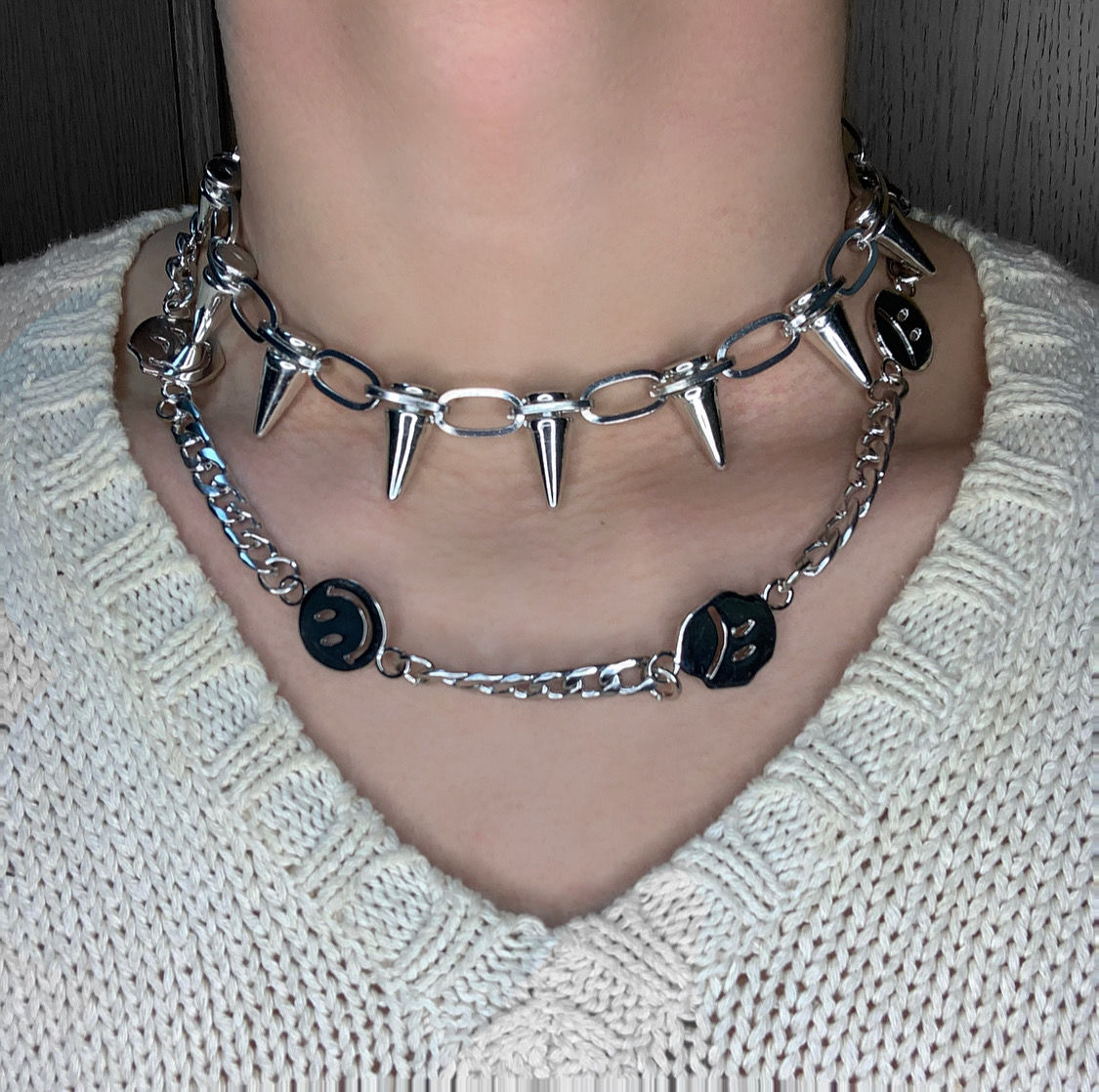 トゲトゲで怖いんですけどネックレス | 𝕽𝖊𝖜𝖆𝖗𝖉 𝖋𝖗𝖔𝖒 𝖘𝖎𝖓