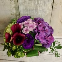 ラウンドブーケ＊purple