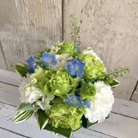 ラウンドブーケ＊Blue &Green