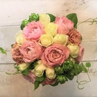 ラウンドブーケ　モーブ＊1