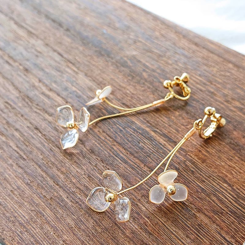 No.933  スターフラワーイヤリング No.933 スターフラワーイヤリング