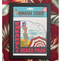 限定ハイブリットプリント Nanakuli beach park