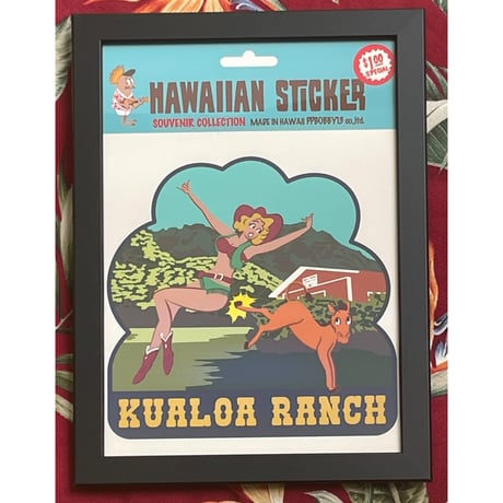 限定ハイブリットプリント Kualor ranch Cowgirl
