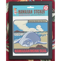 限定ハイブリットプリント Hawaiian Monk seal