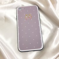 504【文字なし】Baby  Bear♡【強化ガラスケース】iPhone7/8/SE2