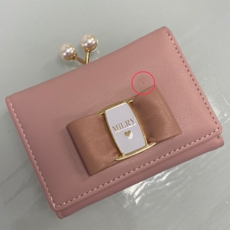 モローパリ ミニウォレット ピンク 大人気【BALENCIAGA】ペーパー ミニ ウォレット ピンク