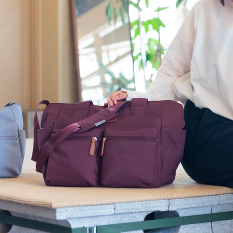 【コアルーエバーL】 5way coaroo ショルダー リュック 前抱え 前持ち 便利バッグ 軽量 肩こり ラク カバン 鞄 満員電車 通勤 自転車 旅行