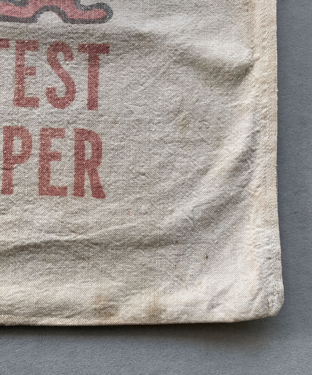 vintage GRIT newspaper bag | Fermé