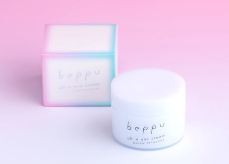 【定期便】いつでもやめられる！　Beppuオールインワンクリーム　80g2個セット