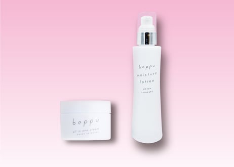 Beppuオールインワンクリーム&Beppuモイスチャーローションセット