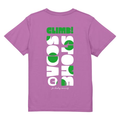 ”MIZUTAMA CLIMB! ” Tシャツ 【4カラー】