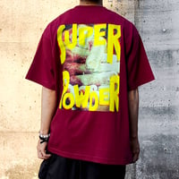 ”SUPER POWDER” グラフィックTシャツ【STANDARD】