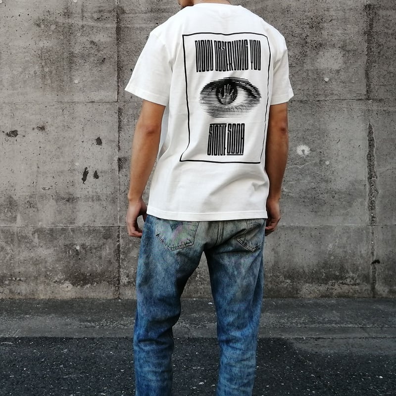 observing you Tシャツ ホワイト サンド | StoneSoda