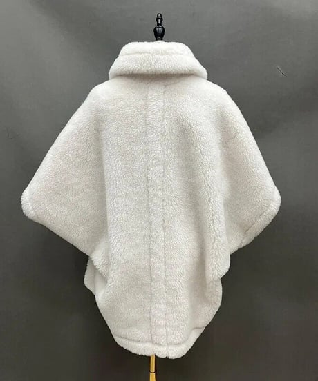 ファーポンチョ　5色展開