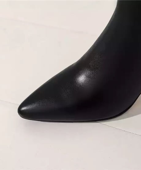 ジッパーロングブーツ