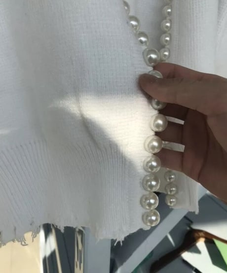 パールカーディガン　2色展開