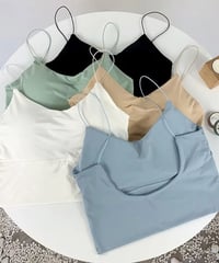 シームレスチューブトップ　5色展開