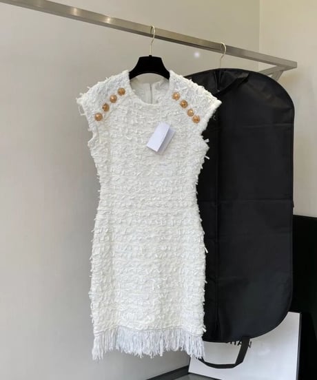 ツイードワンピース　2色展開