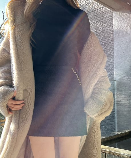 即納♡チェーン付きミニスカート