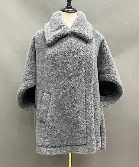 ファーポンチョ　5色展開