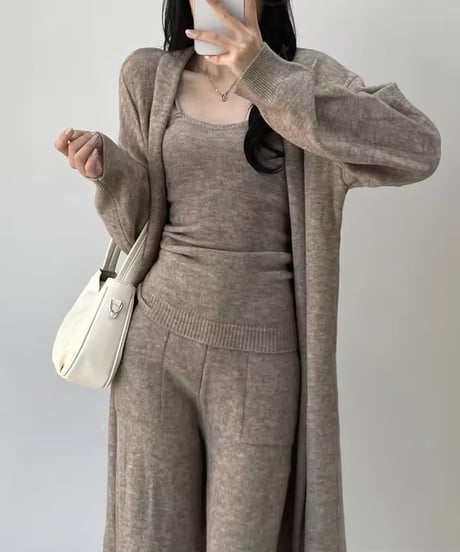 3点ルーズセットアップ　2色展開