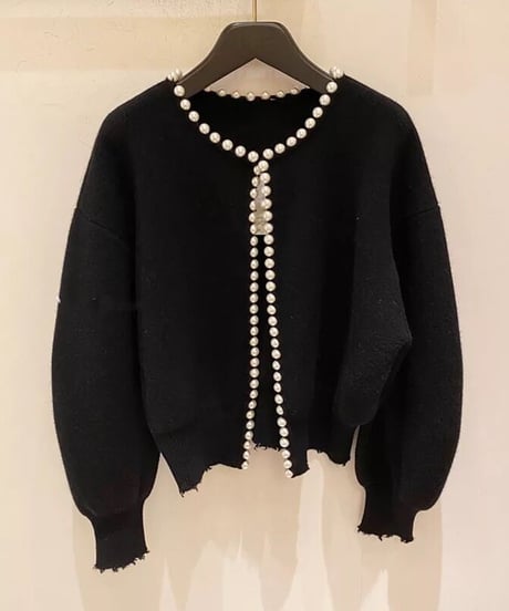 パールカーディガン　2色展開