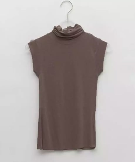 タートルネックカラートップス　6色展開