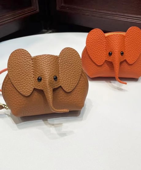 エレファントミニポーチ　12色展開