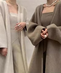 カーデ付き3ピースセットアップ　3色展開
