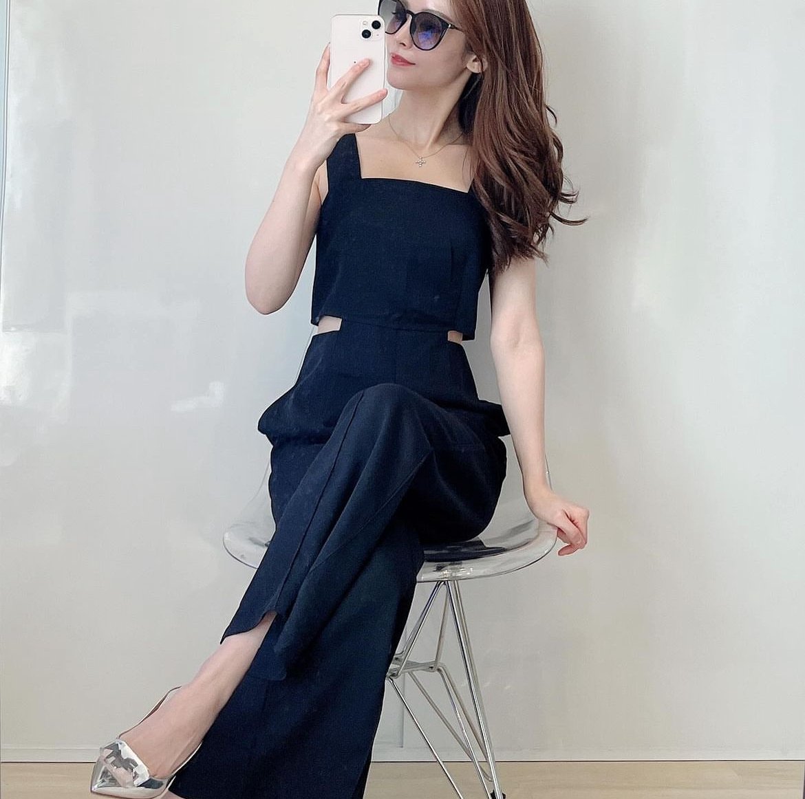 ウエストカットロンパース | celeste