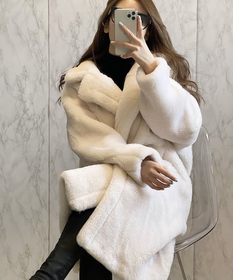 ラムファーコート　4色展開