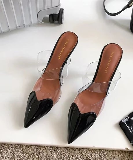 ハートデザインヒール　3色展開