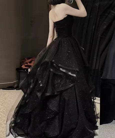 ドレープロングドレス