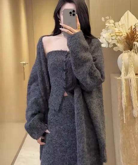 3点セットアップ　4色展開
