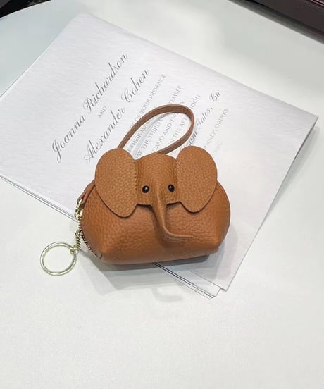 エレファントミニポーチ　12色展開